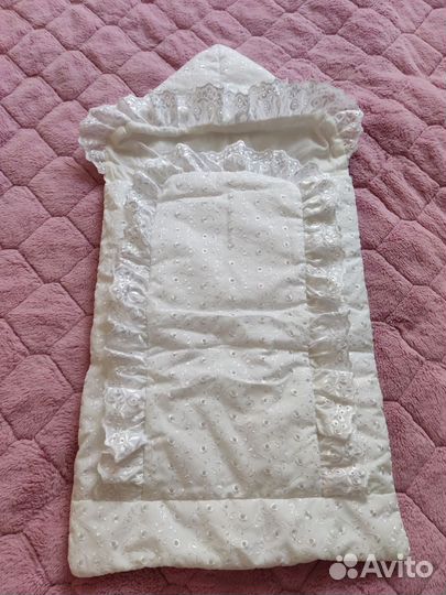 Конверт для выписки летний б/у