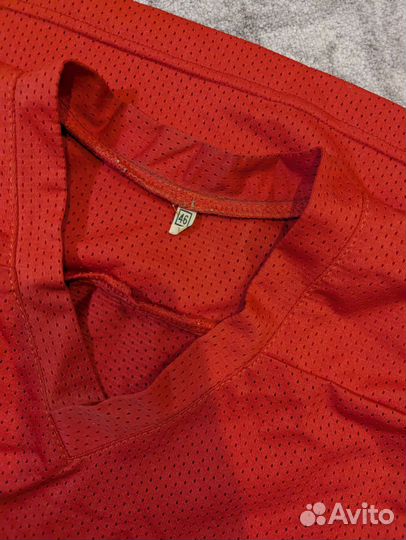 Хоккейная джерси красная