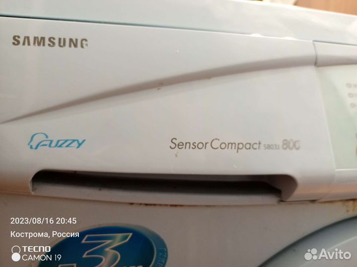 Стиральная машина samsung на запчасти