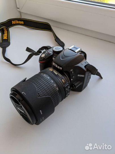 Nikon d3200 + объектив nikkor 18-105mm VR