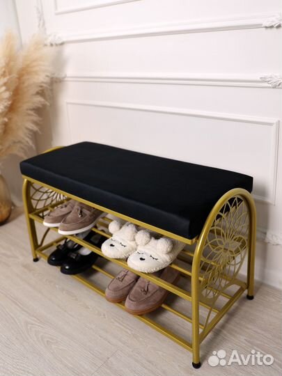 Обувница в прихожую с сиденьем