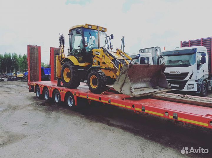 Услуги экскаватора-погрузчика JCB
