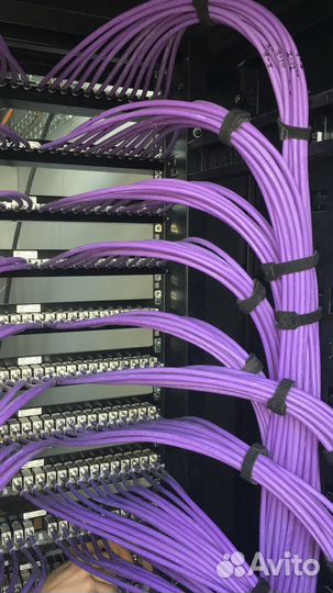 Тестирование и монтаж скс на кат. 5е, 6, 6а. Fluke