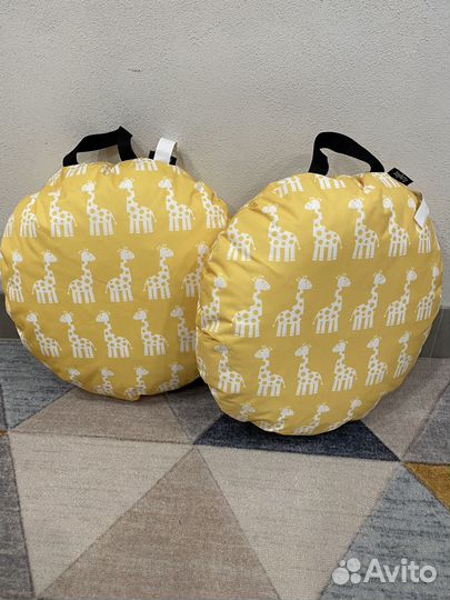 Подушки-пуфы детские 2 шт