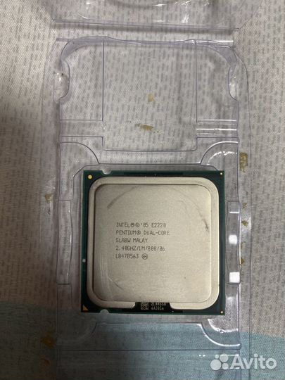 Процессор intel e2220 с кулером