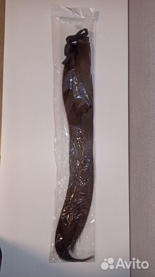 Новый накладной хвост на ленте, 65 см