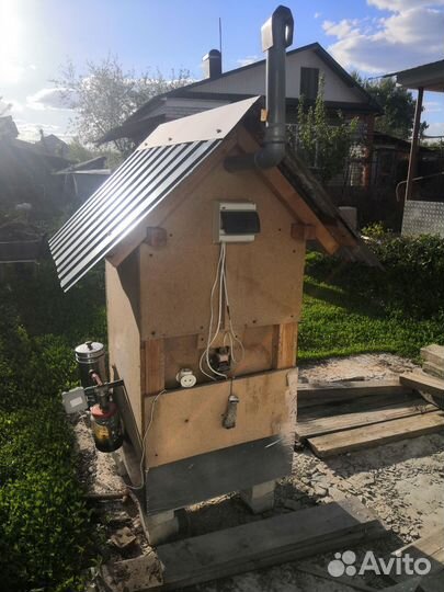 Коптильня горячего копчения и холодного копчения