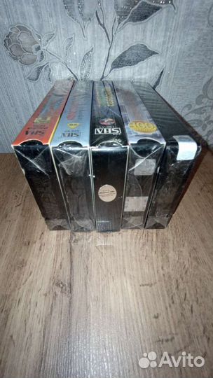 Видеокассеты VHS новые запечатанные