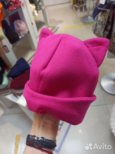 Шапка фуксия