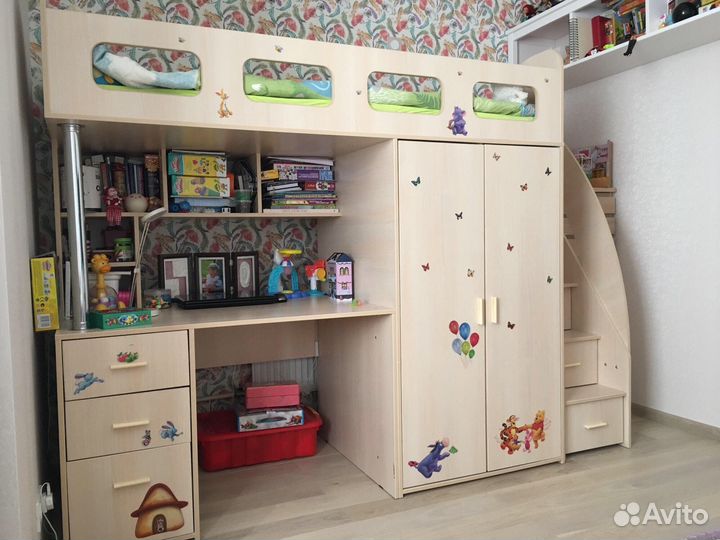 Кровать-чердак (Двухэтажная кровать)