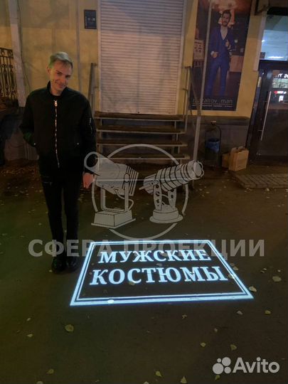 Рекламные гобо проекторы IGP для проекции рекламны