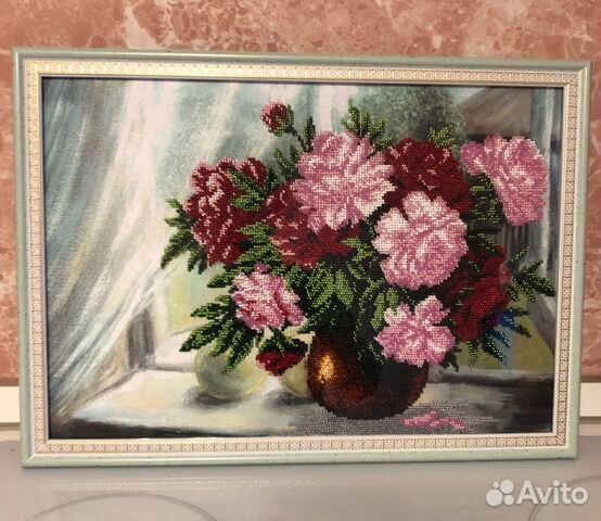 Ручная вышивка. Бисер