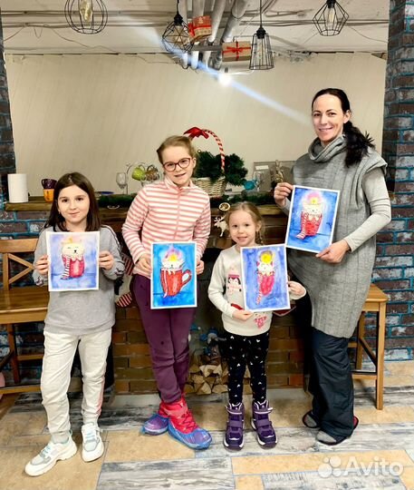 Мастер-классы по акварели, уроки рисования