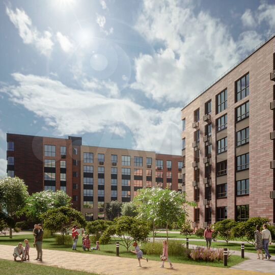 2-к. квартира, 56,2 м², 2/6 эт.