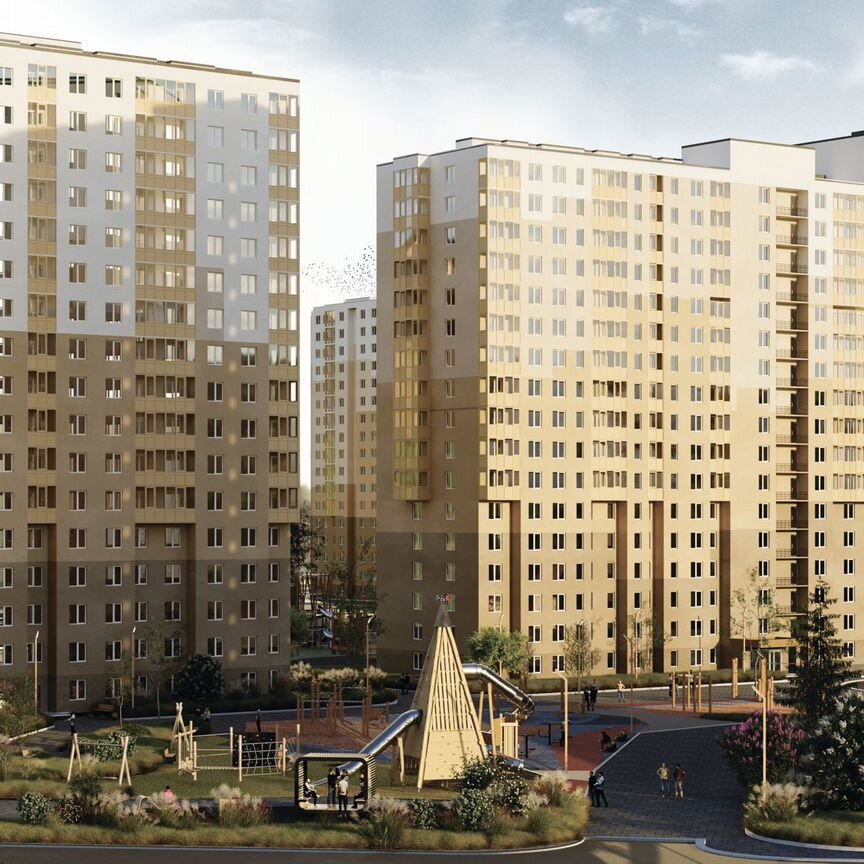 1-к. квартира, 31,5 м², 16/17 эт.