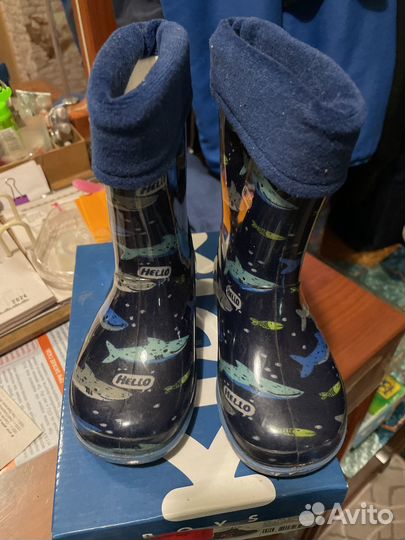 Резиновые сапоги 23 р