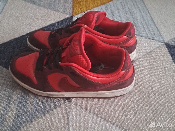 Кроссовки мужские Nike dunk cherry 40 размер