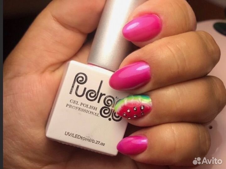 Маникюр ногтей с укреплением