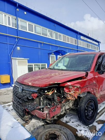 Changan CS35 Plus 1.4 AMT, 2024, битый, 35 000 км