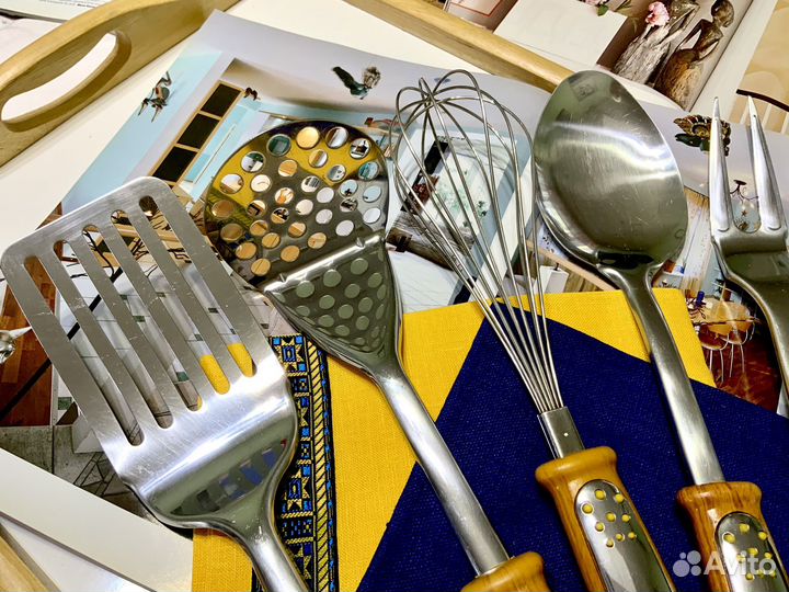 Набор кухонных принадлежностей 5 предметов нерж