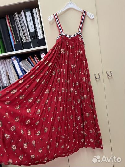 Русский народный сарафан красный сарафан