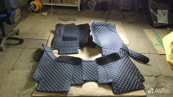 3D Коврики Mercedes ML из Экокожи