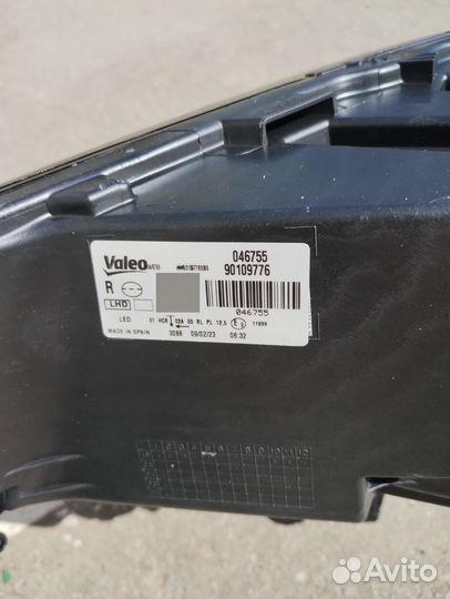 Фара LED, pure LED, megane 4 Меган 4