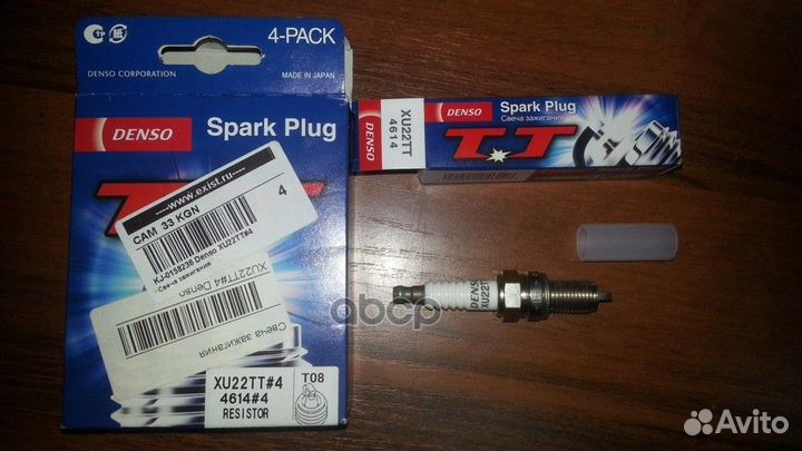 Свеча зажигания 4614#4 XU22TT#4 Denso