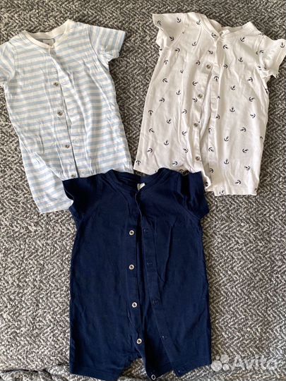 Вещи на мальчика h&m, gloryes р-р 56, 62, 68, 74