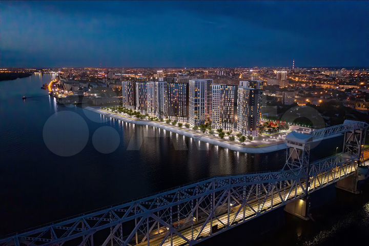 3-к. квартира, 71,6 м², 19/24 эт.