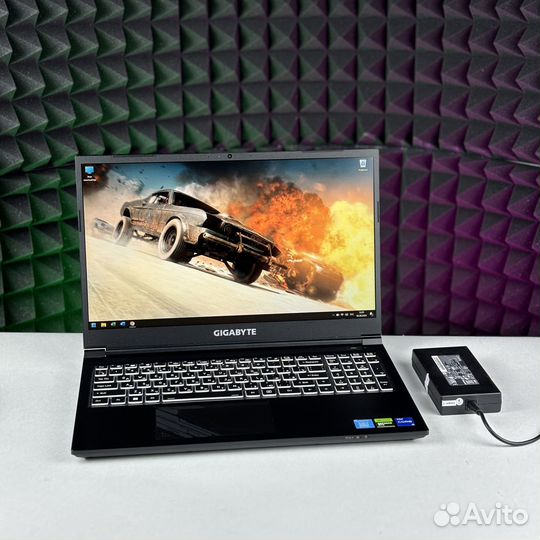 Игровой ноутбук Gigabyte i5-12Gen/RTX4050/144Hz