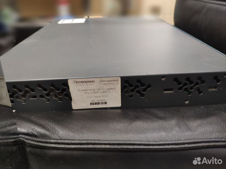 POE Коммутатор Cisco WS-C2960-24PC-L