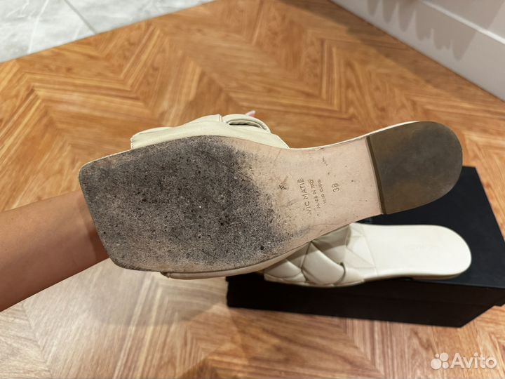 Сабо Vic matie, бежевые, 38 размера