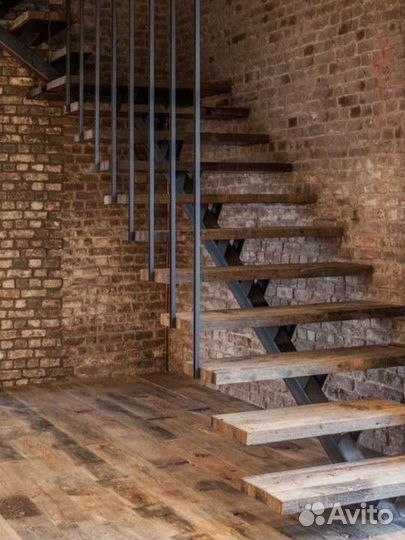Лестница в стиле лофт