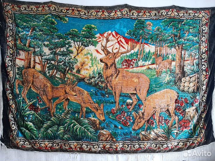 Плюшевый ковер СССР IKEA