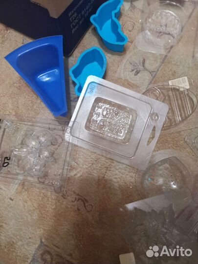 Пластиковые формы для мыла и бомбочек для ванны