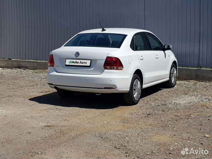 Volkswagen Polo 1.6 AT, 2019, 103 751 км