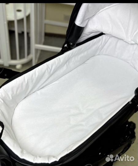 Коляска 2 в 1 эко кожа