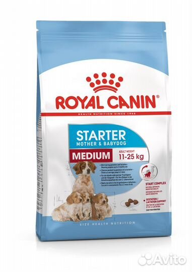 Royal canin medium starter 20 кг