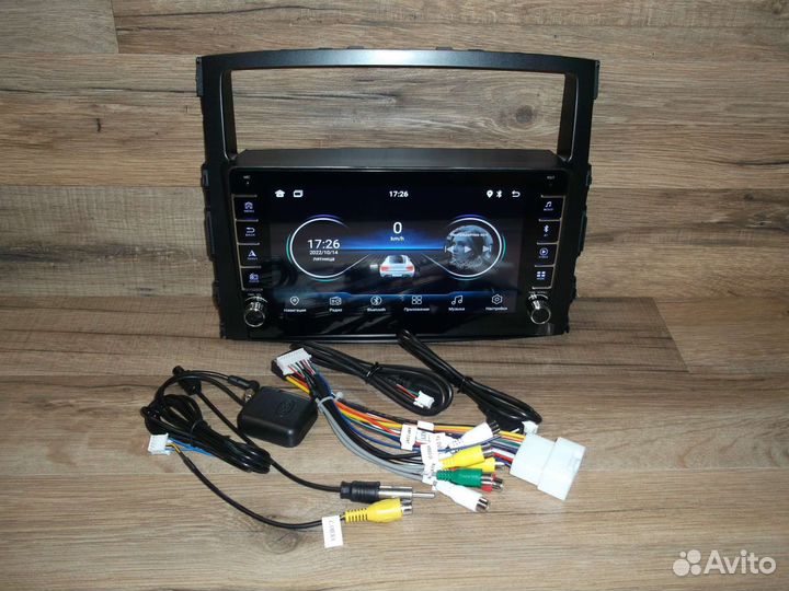 Магнитола штатная 2DIN Mitsubishi Pajero IV