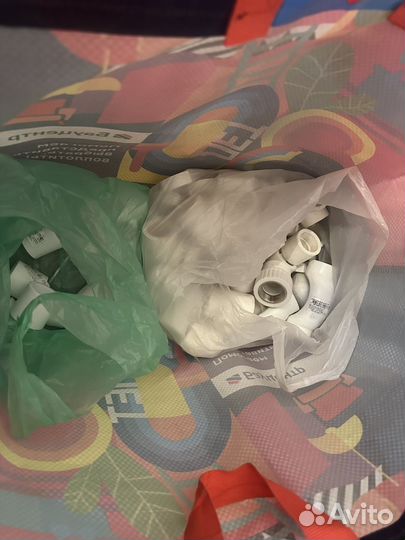 Полипропиленовые фитинги 20 кг одним лотом