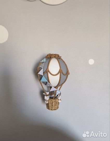 Воздушный шар с корзиной, аэростат