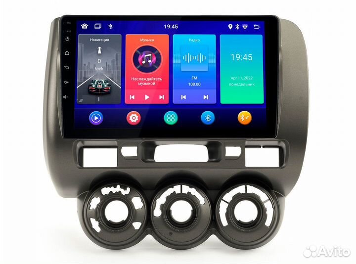 Honda Fit 2001 - 2007 Магнитола хонда фит