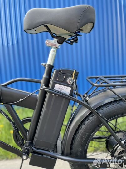 Электровелосипед фэтбайк складной новый