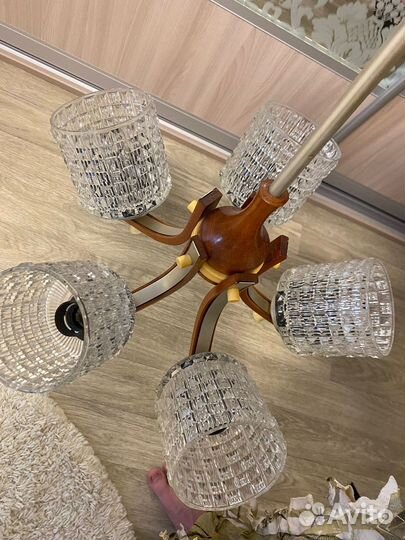 Хрустальная люстра СССР
