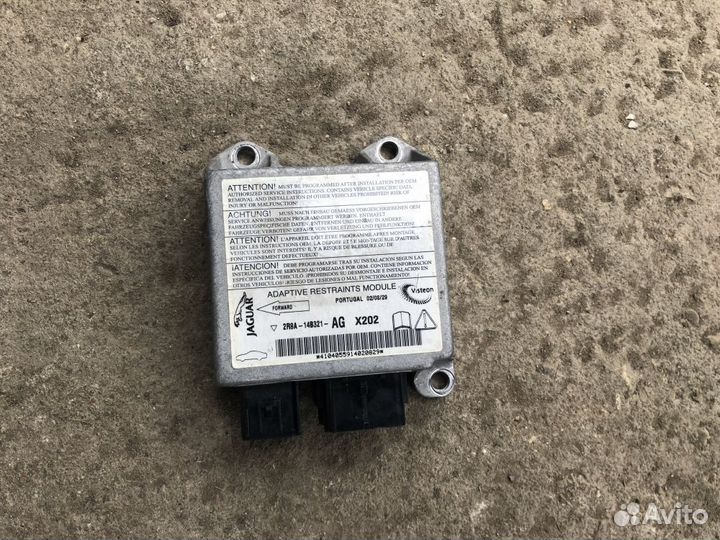 Блок SRS airbag jaguar s-type AG