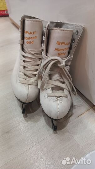 Коньки фигурные graf Montana Gold 32