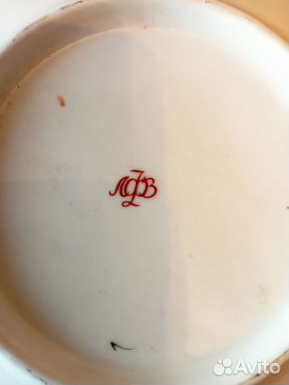 Чайный сервиз Жемчужный лфз СССР