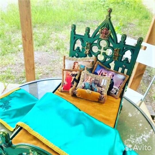 Кровать Колыбель Хюррэм Султан для куклы