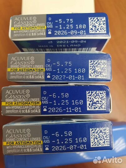 Линзы контактные acuvue oasys двухнедельные